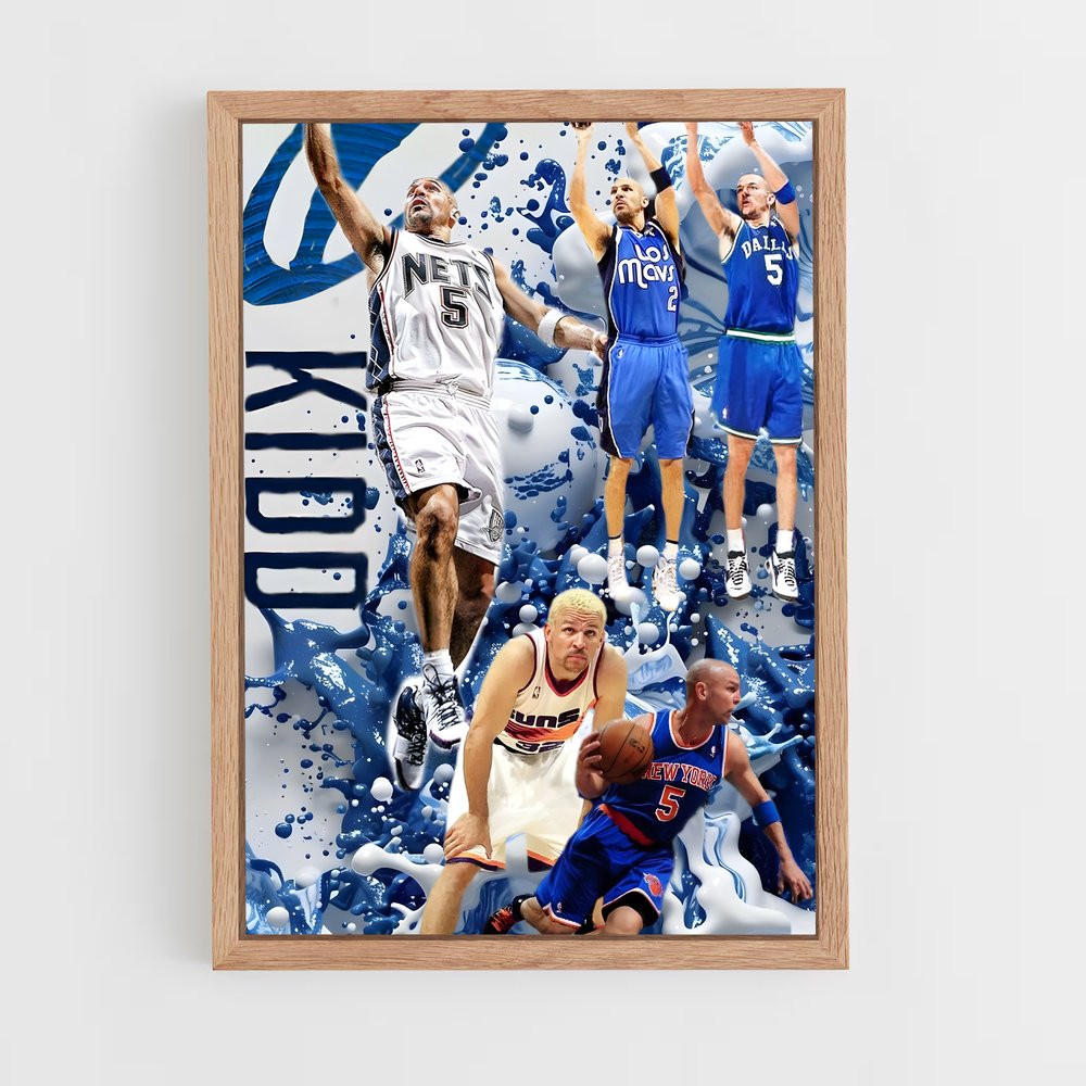 Poster Team Dreams – affiche Basketball (vue 4)